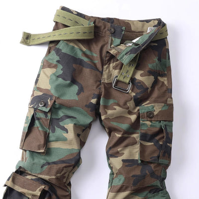Pantalón cargo hombre camuflaje algodón táctico - Lars