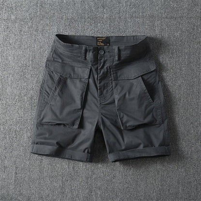 Pantalones cortos para hombre algodón bolsillos cargo estilo casual - Erik