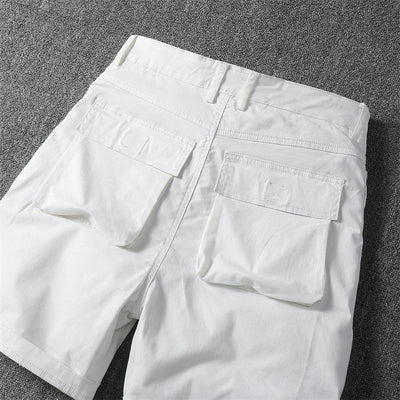 Pantalones cortos para hombre algodón bolsillos cargo estilo casual - Erik