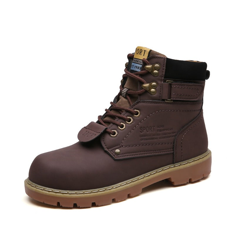 Botas casuales para hombre con forro térmico estilo militar - Thiago