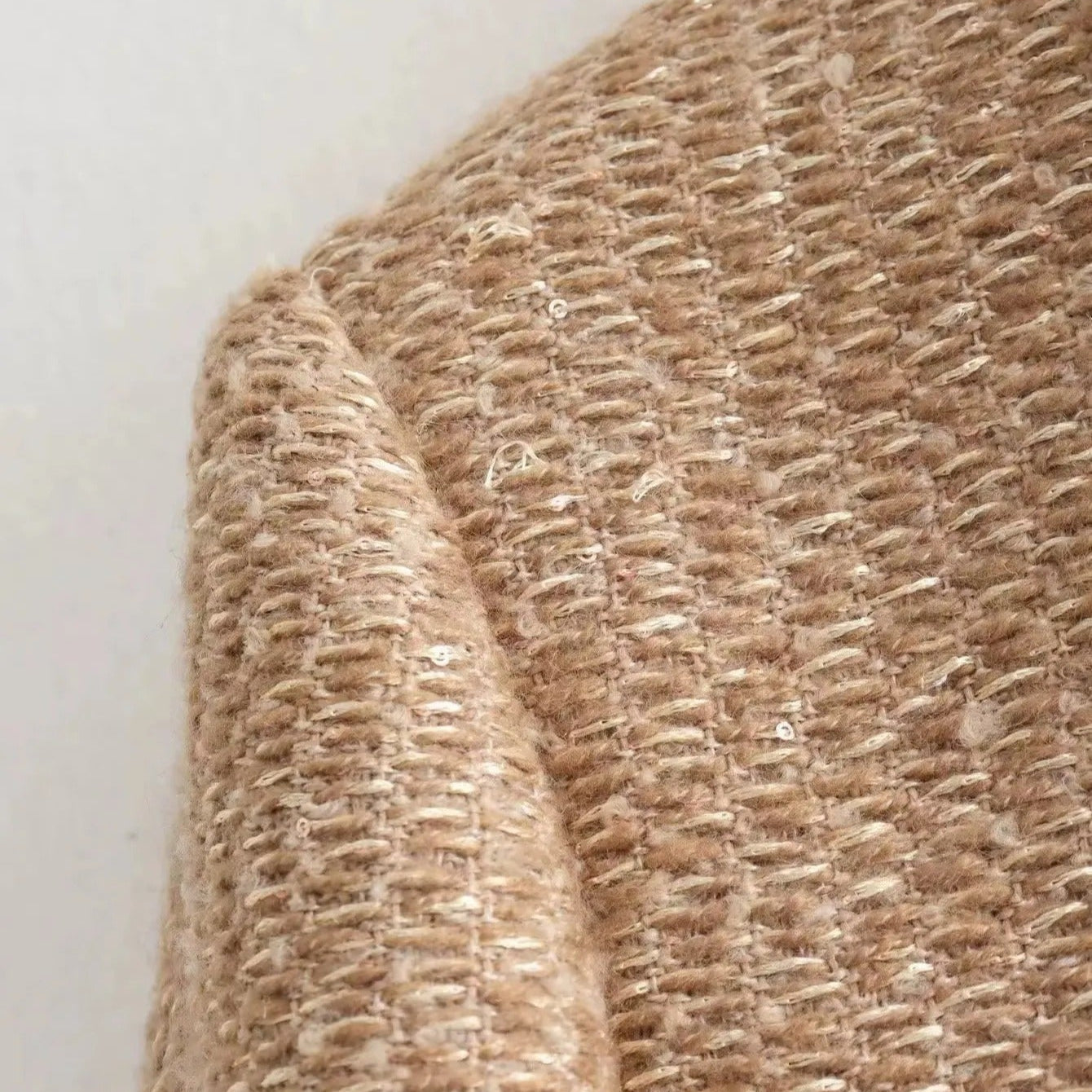 Chaqueta mujer tweed corte clásico doble botonadura - Heidy