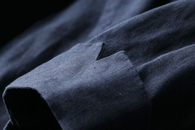 Blazer casual de lino para mujer - Amara