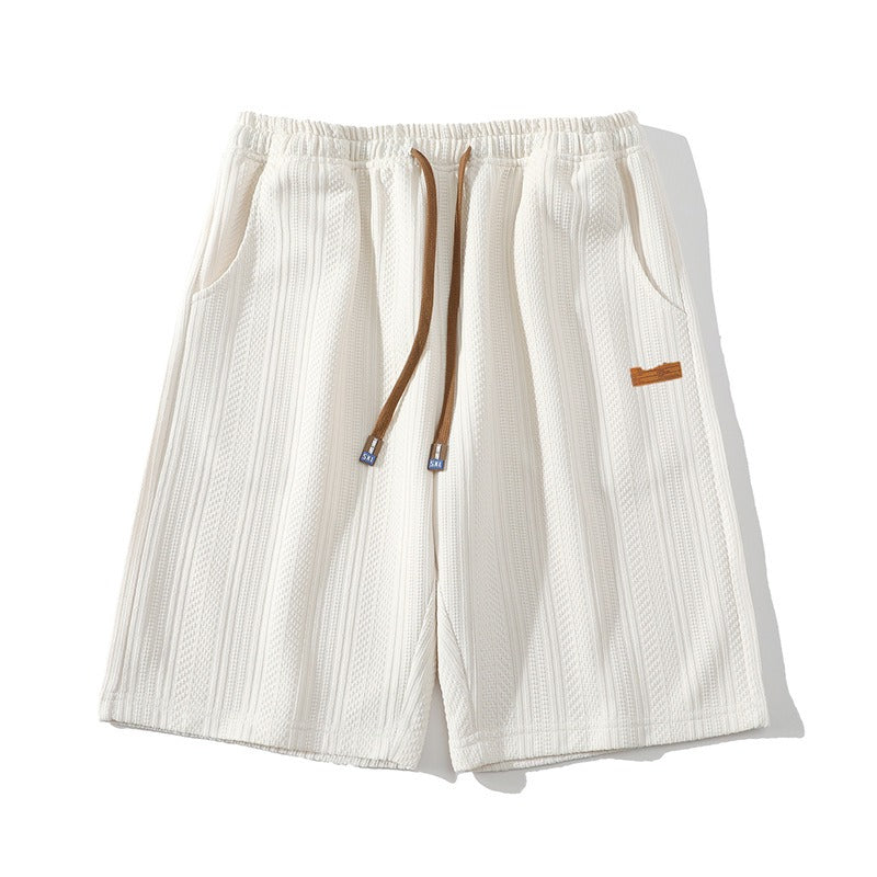 Pantalones cortos para hombre de punto deportivo estilo casual - Gasbi