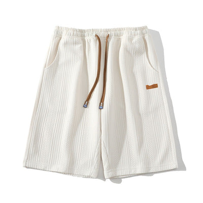 Pantalones cortos para hombre de punto deportivo estilo casual - Gasbi