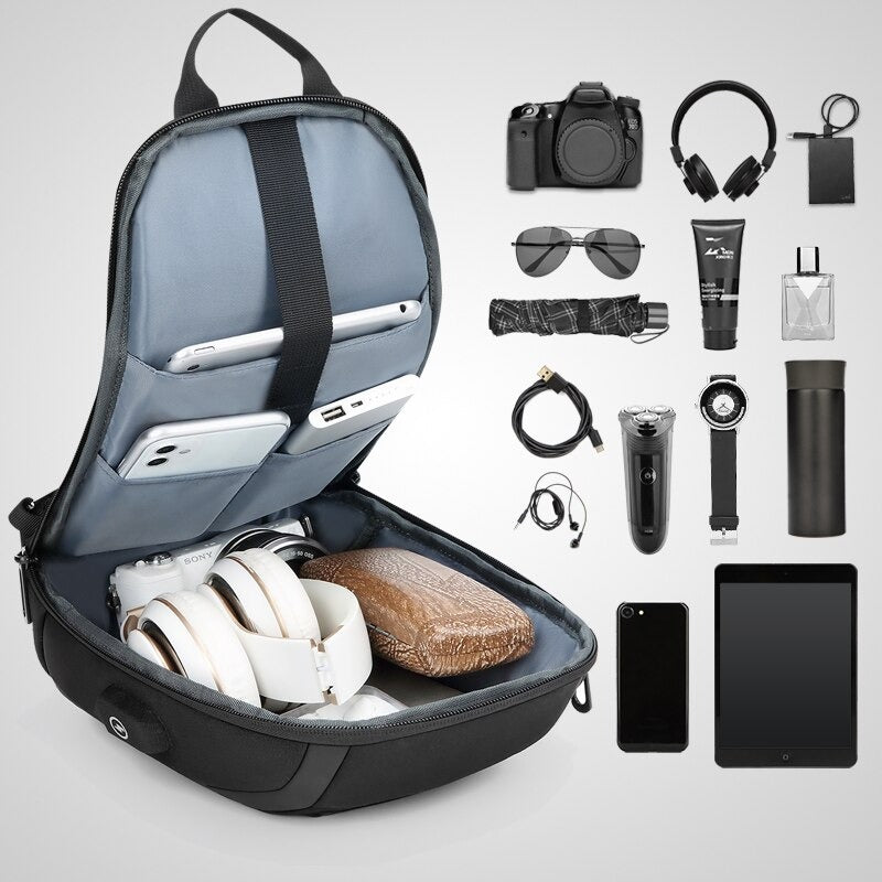 Bolso cruzado para hombre antirrobo impermeable estilo urbano - Matteo