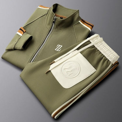 Conjunto deportivo con franjas laterales - Elric