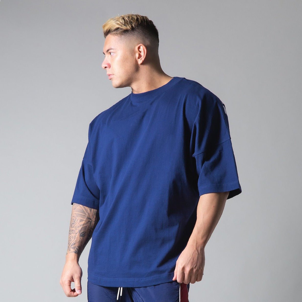 Camiseta hombre algodón corte holgado manga corta - Jacob
