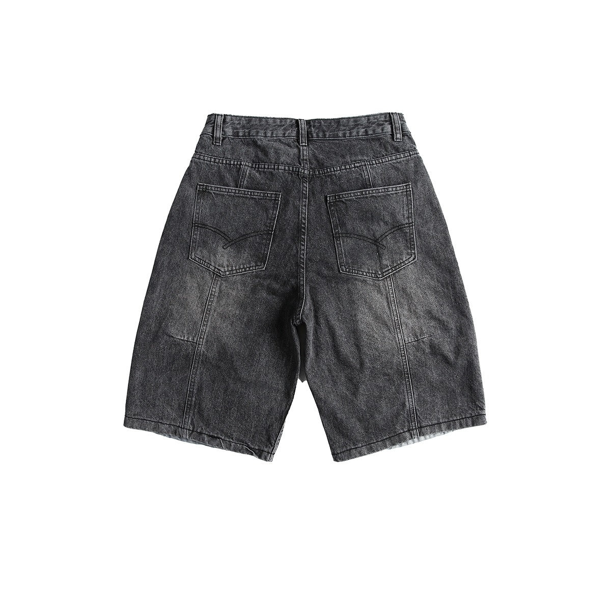 Bermuda denim patchwork para hombre - Urban Edge