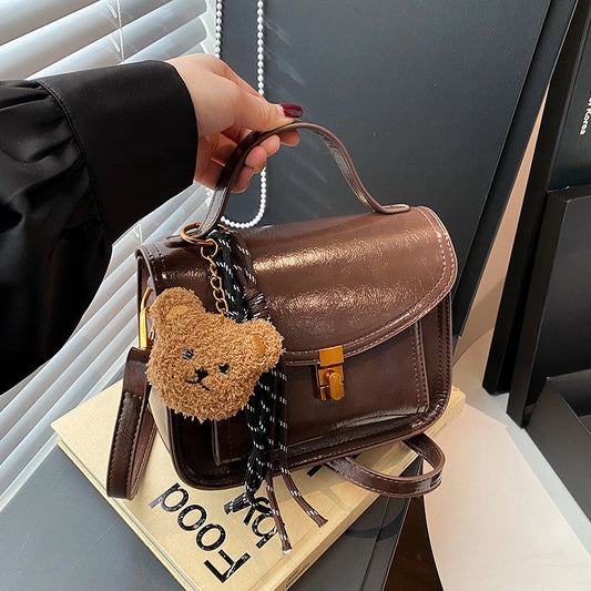 Bolso bandolera para mujer piel sintética diseño estructurado - Manon