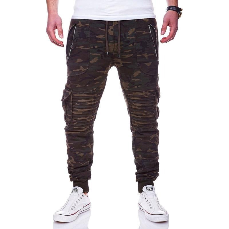Jogger deportivo hombre con bolsillos cargo y textura acanalada - Brant