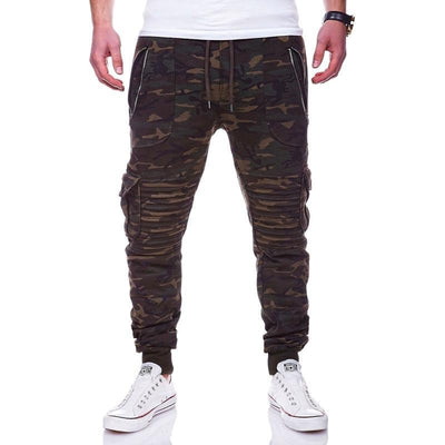 Jogger deportivo hombre con bolsillos cargo y textura acanalada - Brant