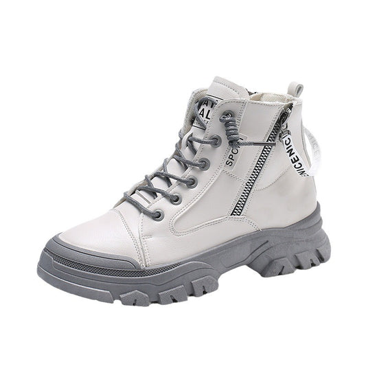 Botas urbanas con cremallera lateral - Elian