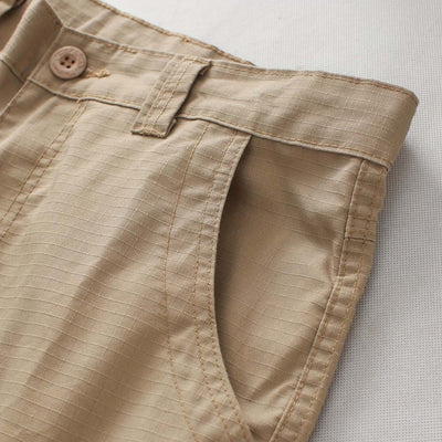Pantalón cargo hombre algodón bolsillos múltiples - Kellan