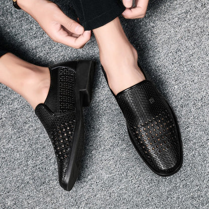 Zapatos de vestir para hombre de piel trenzada transpirables - Damián
