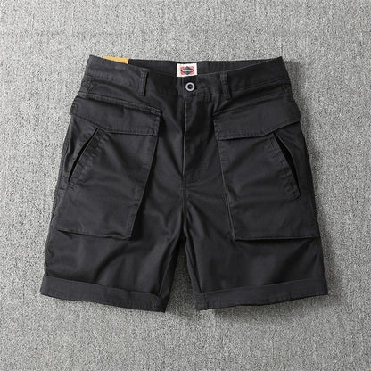 Pantalones cortos para hombre algodón bolsillos cargo estilo casual - Erik