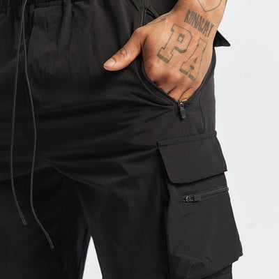 Pantalón corto para hombre bolsillos cargo estilo casual - Malik