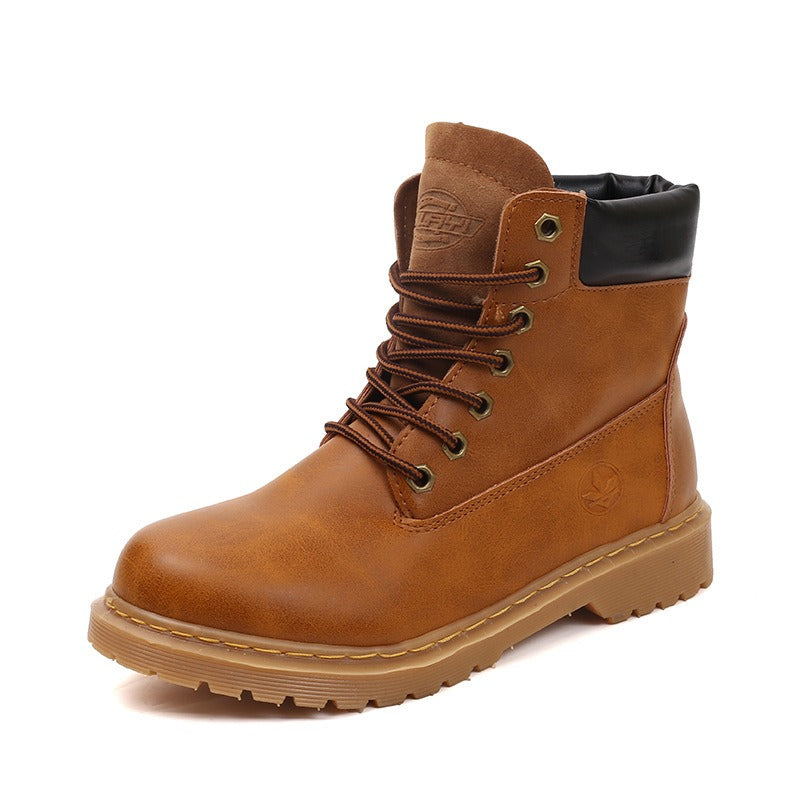 Botas mujer gamuza y suela gruesa - Alisse