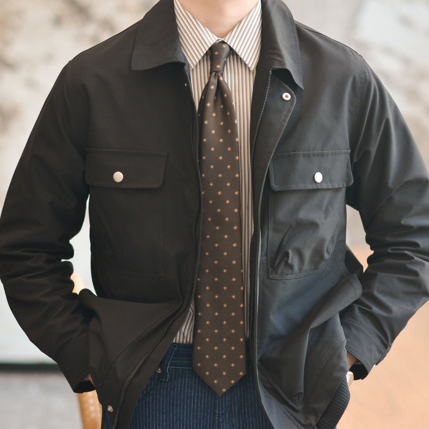 Chaqueta ligera impermeable para hombre - Abel