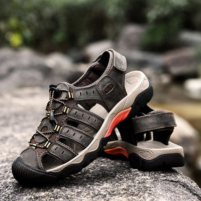 Sandalias ortopédicas hombre outdoor multi-tiras suela amortiguada deportiva - Gaël