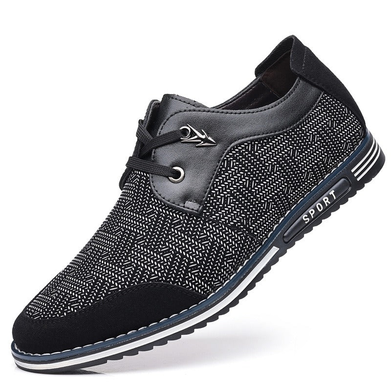 Zapatos casuales hombre tejido texturizado estilo urbano - Noud