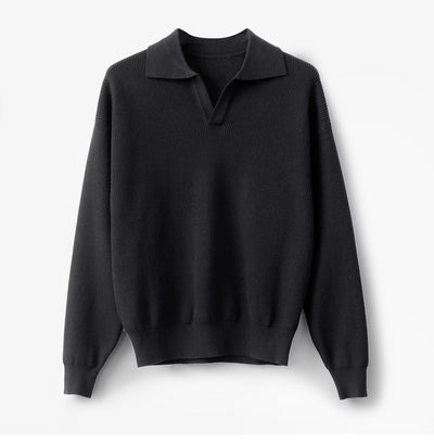 Suéter polo de punto para hombre - Mervik