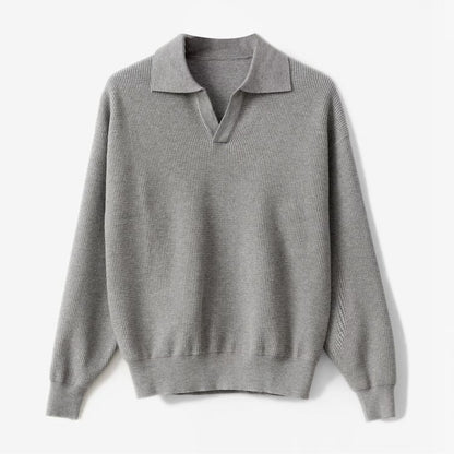 Suéter polo de punto para hombre - Mervik