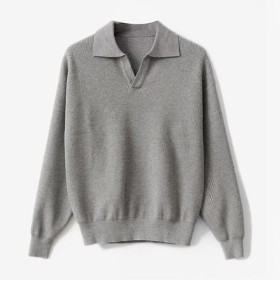 Suéter polo de punto para hombre - Mervik