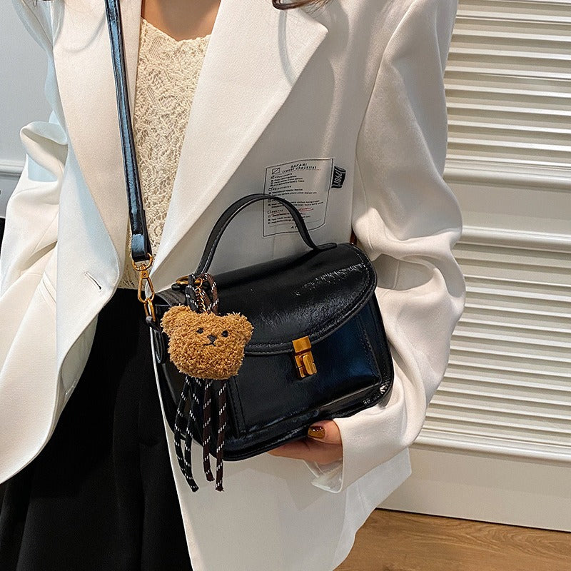 Bolso bandolera para mujer piel sintética diseño estructurado - Manon