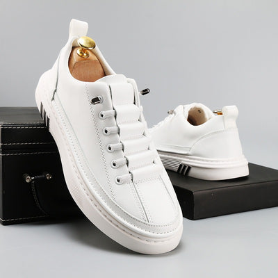 Zapatillas casuales para hombre con diseño acolchado y cordones metálicos - Aurélien