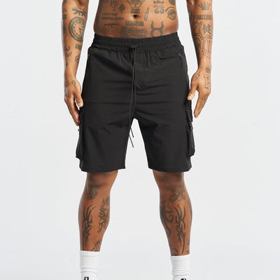 Pantalón corto para hombre bolsillos cargo estilo casual - Malik