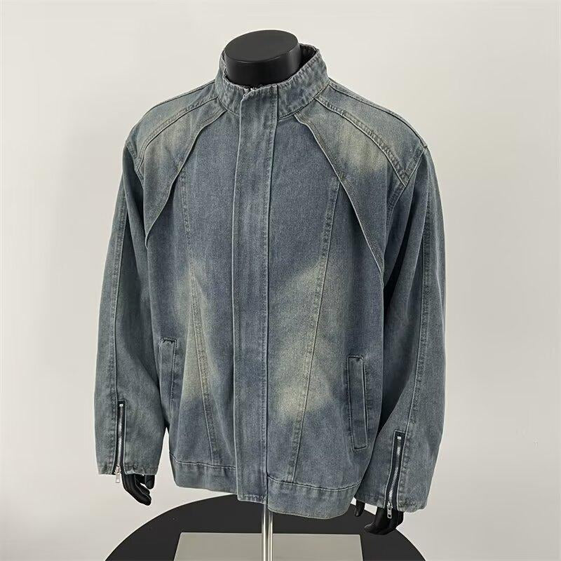 Chaqueta hombre denim efecto lavado – Partew