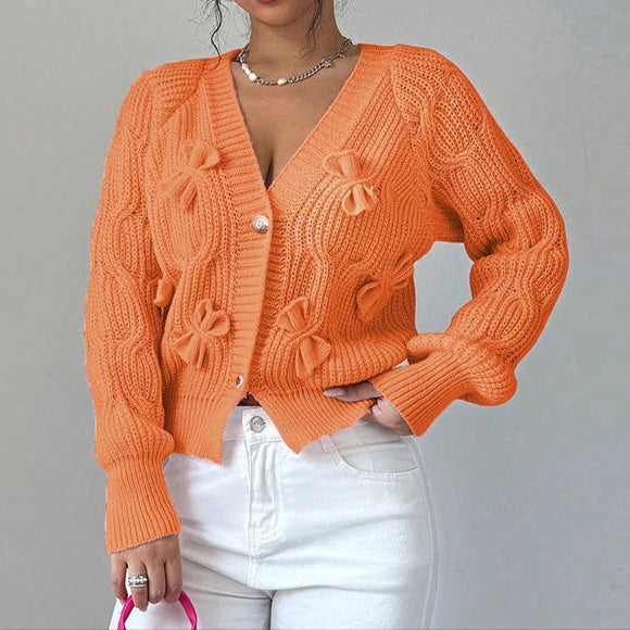 Suéter de punto trenzado para mujer - Alana