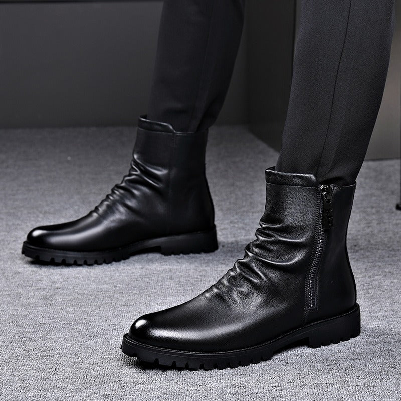 Botines cuero hombre – Larenzo