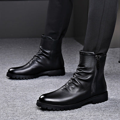Botines cuero hombre – Larenzo