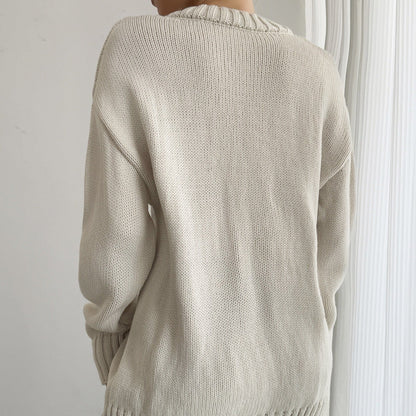 Jersey de punto oversize para mujer - Pereira
