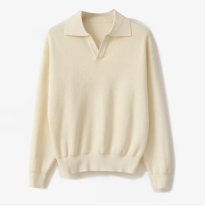 Suéter polo de punto para hombre - Mervik