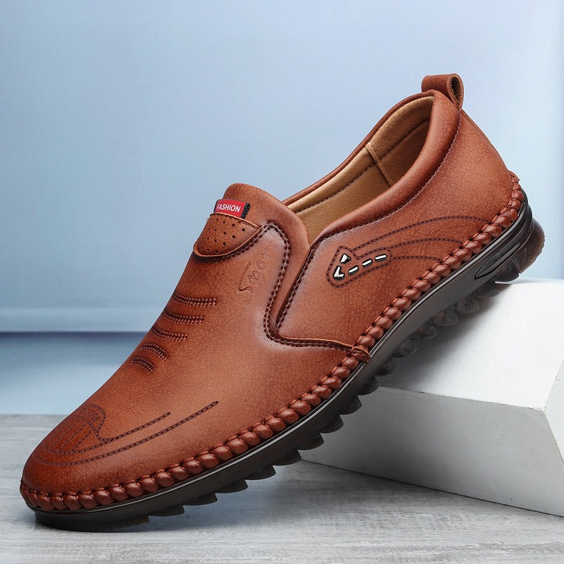 Zapatos casuales para hombre de piel sintética estilo mocasín - Teun