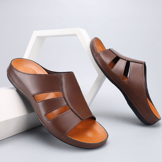 Sandalias ortopédicas hombre abiertas diseño clásico - Sergio