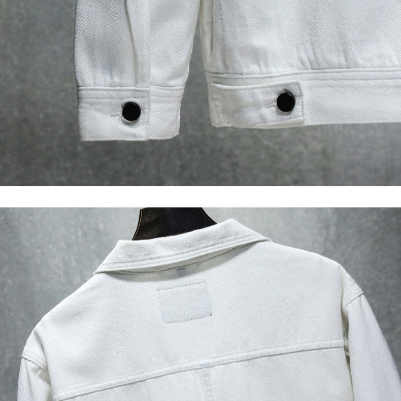 Chaqueta negra hombre estilo utilitario bolsillos grandes - Hektor