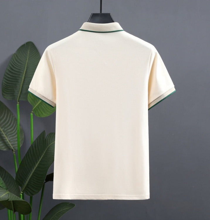 Polo hombre algodón contraste estilo clásico - Luis
