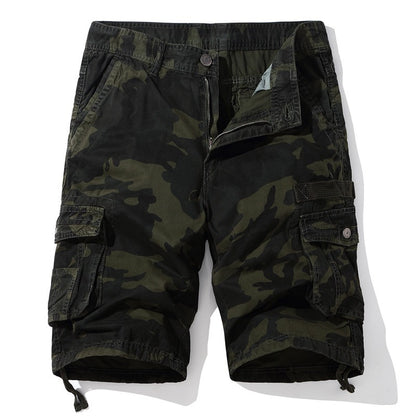 Pantalón corto cargo camuflaje para hombre - Tito