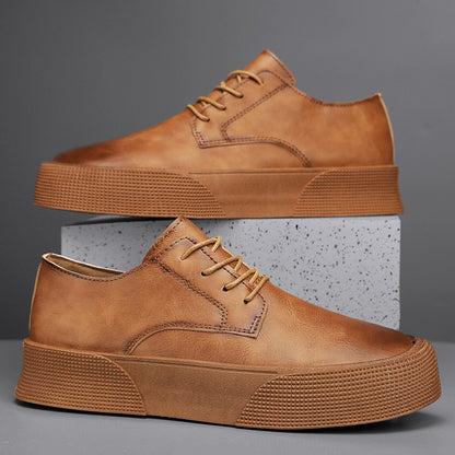 Zapatos para hombre de piel sintética con plataforma estilo casual - Paulo