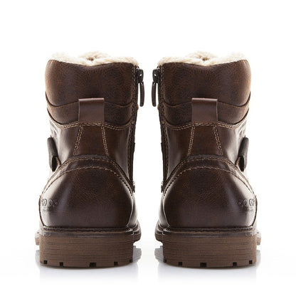 Botas hombre piel costura reforzada estilo casual - Virgil