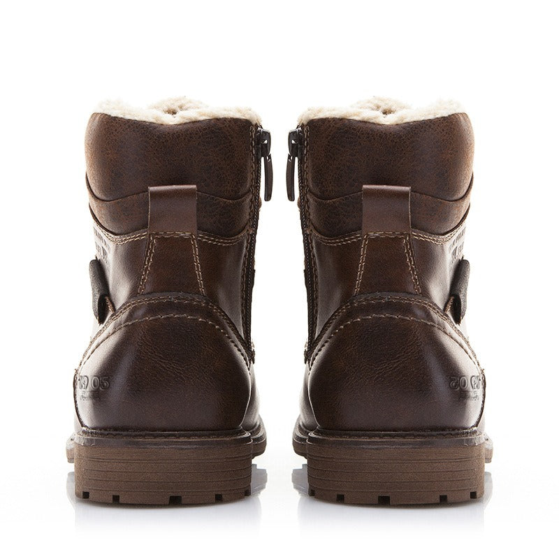 Botas hombre piel costura reforzada estilo casual - Virgil