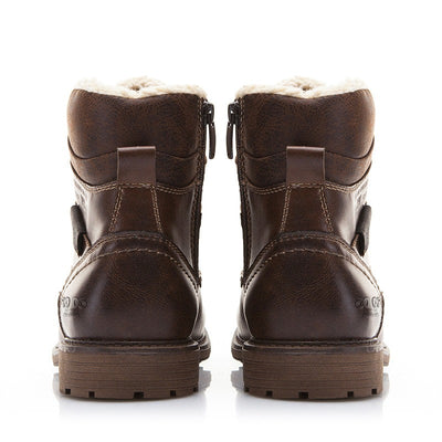 Botas hombre piel costura reforzada estilo casual - Virgil