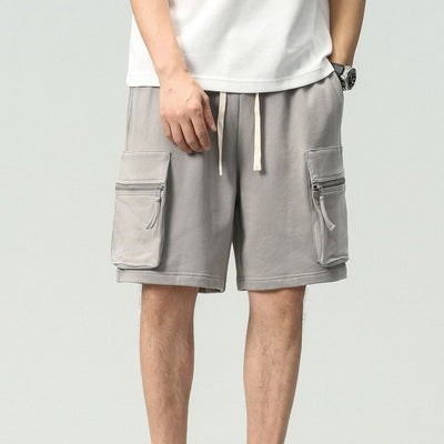 Pantalón corto cargo para hombre de algodón elástico - Milo