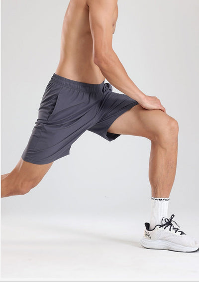 Short deportivo hombre tejido técnico transpirable corte recto - Dennis