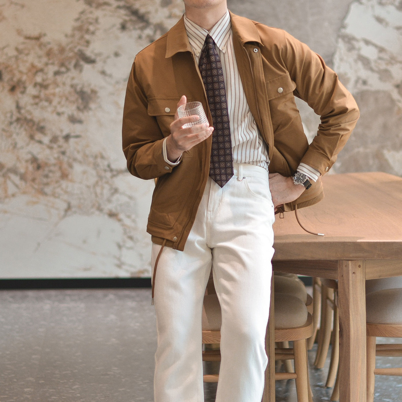 Chaqueta ligera impermeable para hombre - Abel