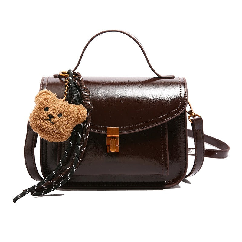 Bolso bandolera para mujer piel sintética diseño estructurado - Manon