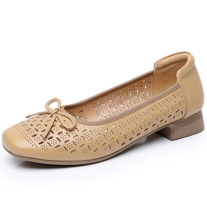 Zapatillas ortopédicas mujer transpirables moño corte láser - Ninel